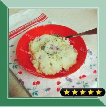 Baby Red Garlic Mashed Potatoes recipe