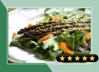 Roasted Asparagus Salad With Citrus Dressing recipe