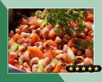 Confetti Black Eyed Pea Salad recipe