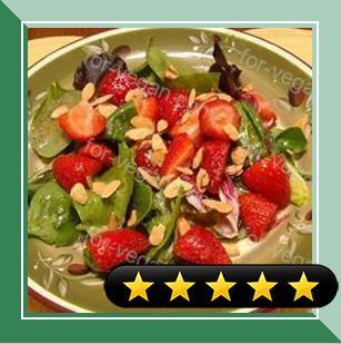 Spring Strawberry Spinach Salad recipe