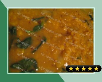Indian Dahl With Spinach recipe