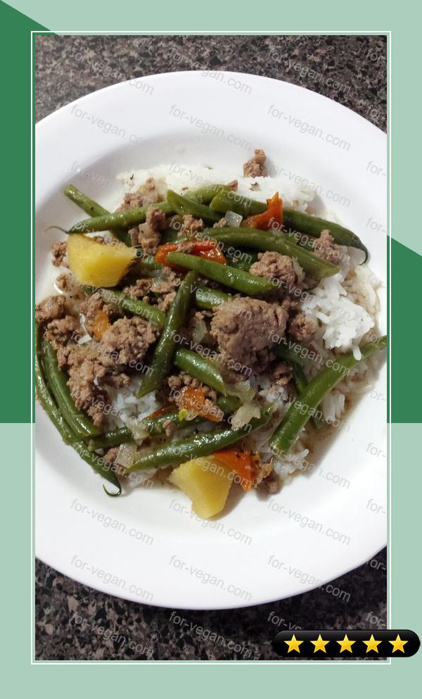 Healthy Filipino Green Bean Stew recipe
