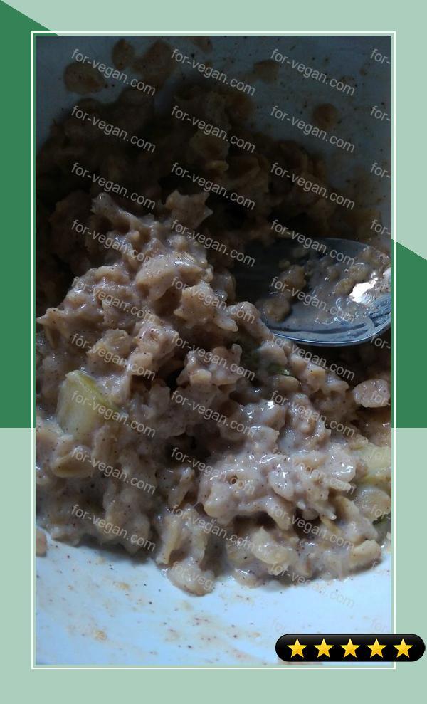 Apple cinnamon porridge! recipe
