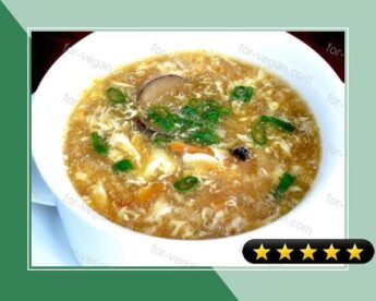 Vegetarian Hot and Sour Soup (Gluten-Free) recipe