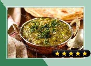 Green Pea and Coconut Dhal recipe