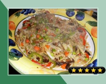 Buddhist Vegetable Noodles recipe