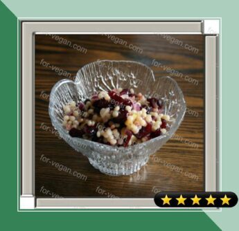 Israeli Couscous and Cranberry Salad recipe