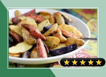 Crispy Lemon-Garlic Fingerling Potatoes recipe