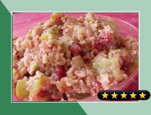Apple-Cranberry Sweet Rice recipe