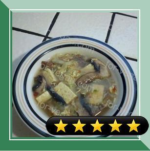 Hot and Sour Tofu Soup (Suan La Dofu Tang) recipe