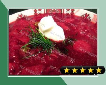 Borsch (Beet Soup) recipe