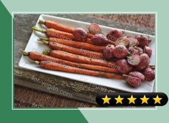 Roasted Carrots and Radishes with Dill recipe