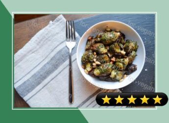 Roasted Brussel Sprouts with Pine Nuts recipe