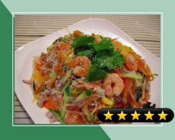 Yum Woon Sen (Thai Cellophane Noodle Salad) recipe