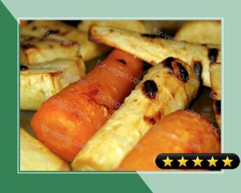 Maple Roasted Carrots and Parsnips recipe