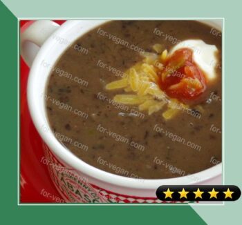 Intense Black Bean Soup recipe