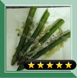 Asparagus with Garlic and Onions recipe