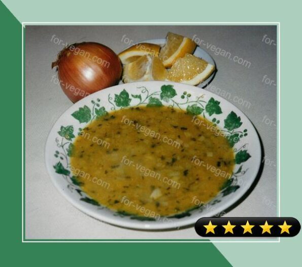 Lentil Soup (Adas) recipe