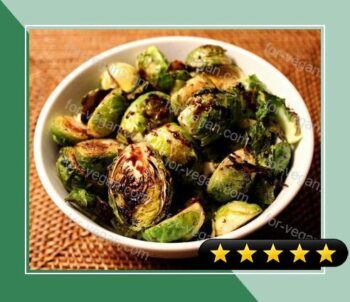 Roasted Brussels Sprouts with Balsamic Drizzle recipe