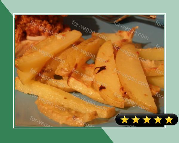 Unfried French Fries recipe