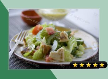 Middle Eastern Pita and Vegetable Salad (Fattoush) recipe