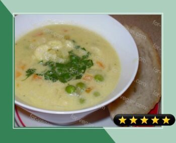 Cream of Cauliflower Soup (Vegan) recipe