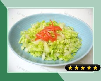 Refreshing! Crispy Chinese Cabbage Salad recipe