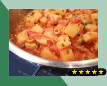 Provencale Potato Ragout With Green Olives recipe
