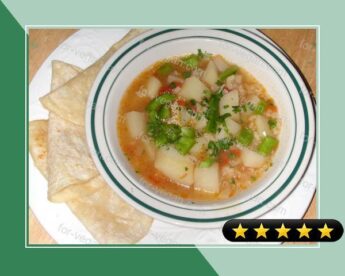 Canary Island Cilantro Soup recipe