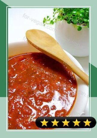 Bunny's Husband's Elegant Tomato Sauce recipe