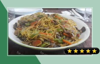 Chinese Vegetable Noodles recipe