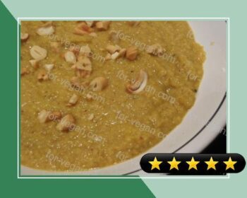 Curry Roasted Cauliflower Soup recipe