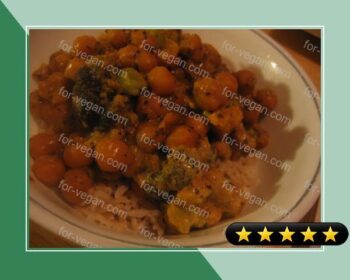 Curried Chickpeas and Veggies recipe