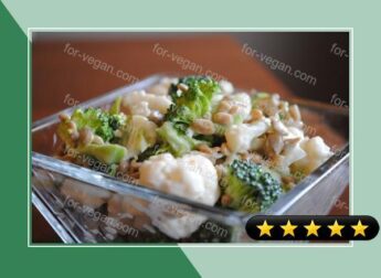 Broccoli and Cauliflower Salad recipe