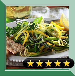Herbaceous Salad with Lemon Vinaigrette recipe