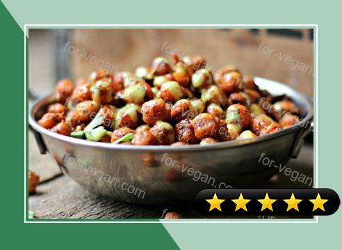 Spicy Roasted Chickpeas recipe