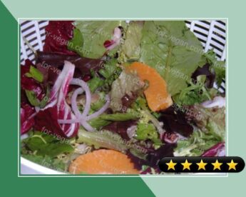 Emeril's Spinach, Orange and Candied Almond Salad recipe