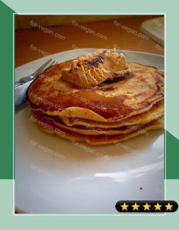 Yummy Eggless Pancakes! recipe