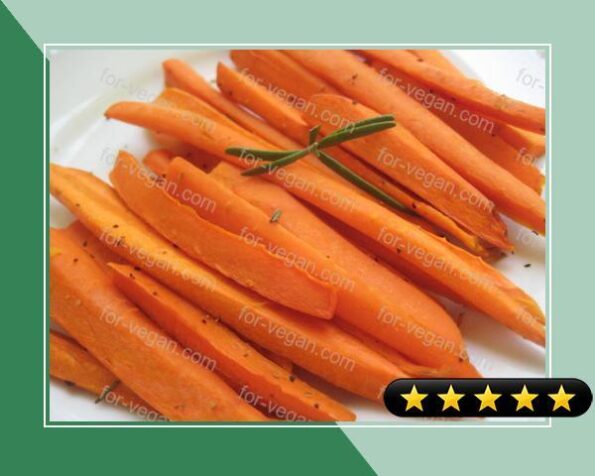 Oven-Baked Carrot Fries recipe