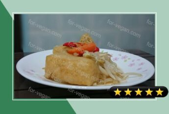 Bean Sprouts and Bean Curd Puff recipe
