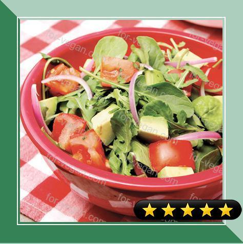 Bobby Flay's Avocado Salad With Tomatoes and Lime recipe