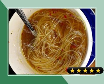 Rice noodle soup *phake pho* recipe
