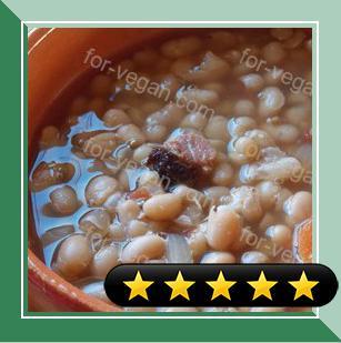 Slow Cooker Northern White Bean recipe