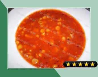 Herbed Tomato and Chickpea Soup recipe