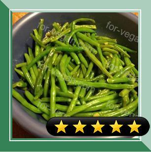 Easy Garlic Green Beans recipe