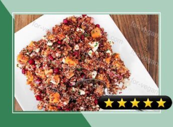 Red Quinoa and Roasted Butternut Squash Salad recipe