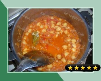 Vegetarian Curry with Chickpeas recipe