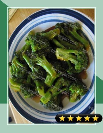 Broccoli With Garlic Sauce recipe
