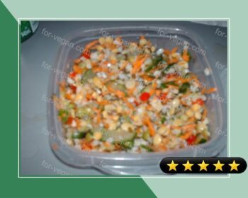 Colorful Lentil Salad recipe