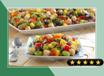 Lime & Cilantro Edamame Bean Salad recipe